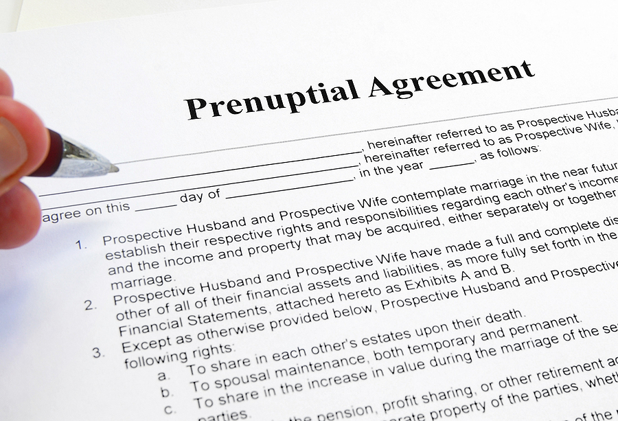 Consider Creating a Prenuptial Agreement