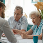 lawyer discussing about elderly estate plan