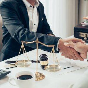 Meeting with a Fort Worth divorce lawyer for women.