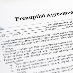 What are Some Common Prenuptial Terms?